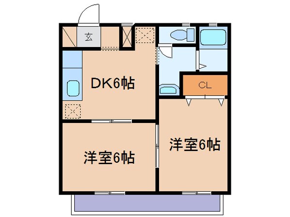 ラフィーネTM・Cの物件間取画像